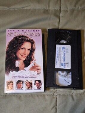 My Best Friend’s Wedding VHS 1997 Julia Roberts Cameron Diaz Rupert Everett Unte